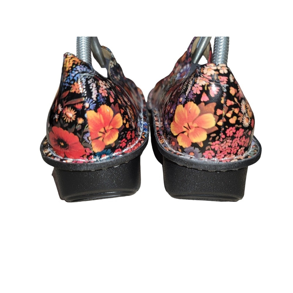 Alegria Paloma Midnight Garden Patent Leather Shoes Comfort Walking US 11.5 -12 - Picture 9 of 12